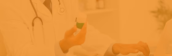 Doctor reviewing a supplement protocol
