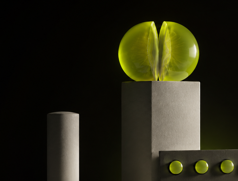 Abstract sliced spheres — sexual health section