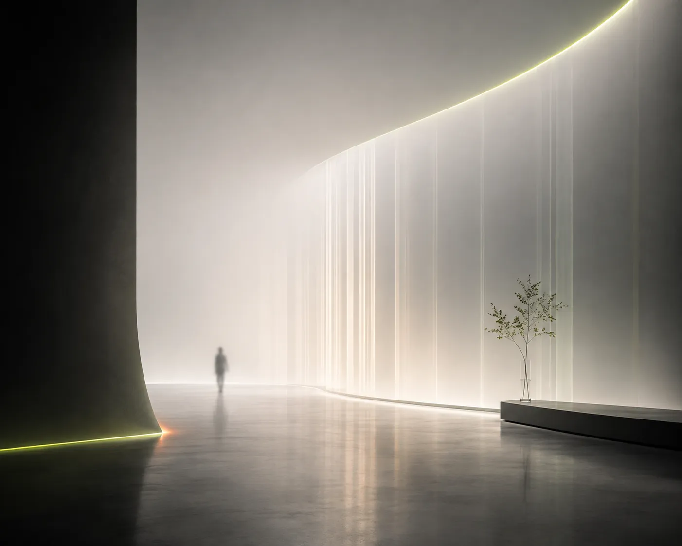 Abstract interior — section background