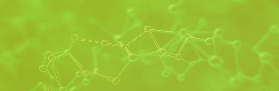 Abstract molecular network — executive performance section