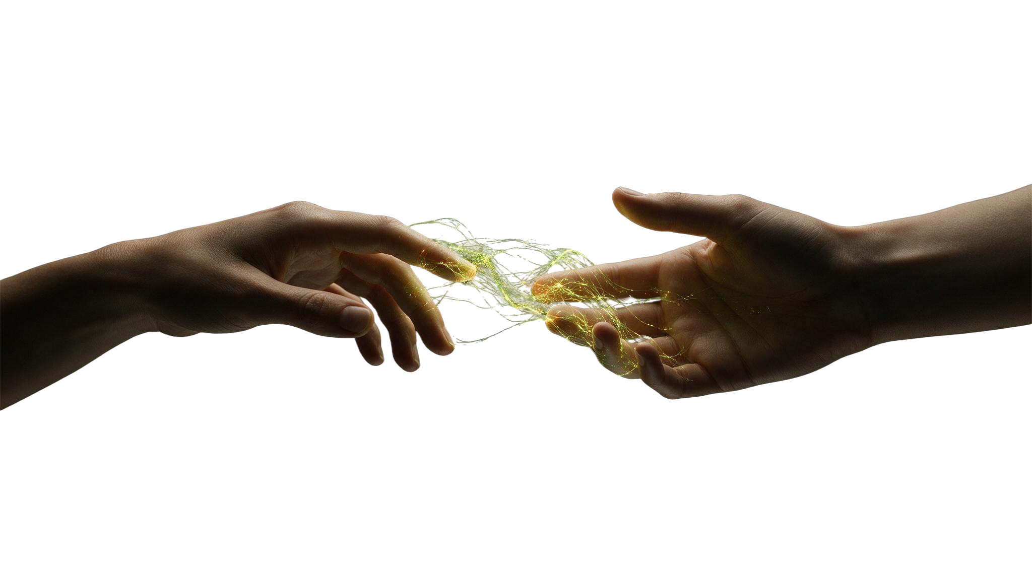 Two hands connecting — an ongoing patient partnership