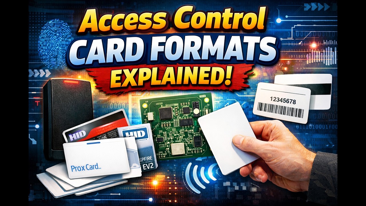 Video thumbnail for Access Control Card Formats Explained: From Magstripe to Seos