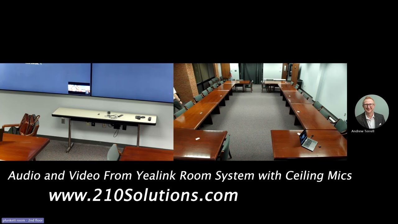 Video thumbnail for Yealink CM20 Microphone Audio Demo in an Atlanta Conference Room
