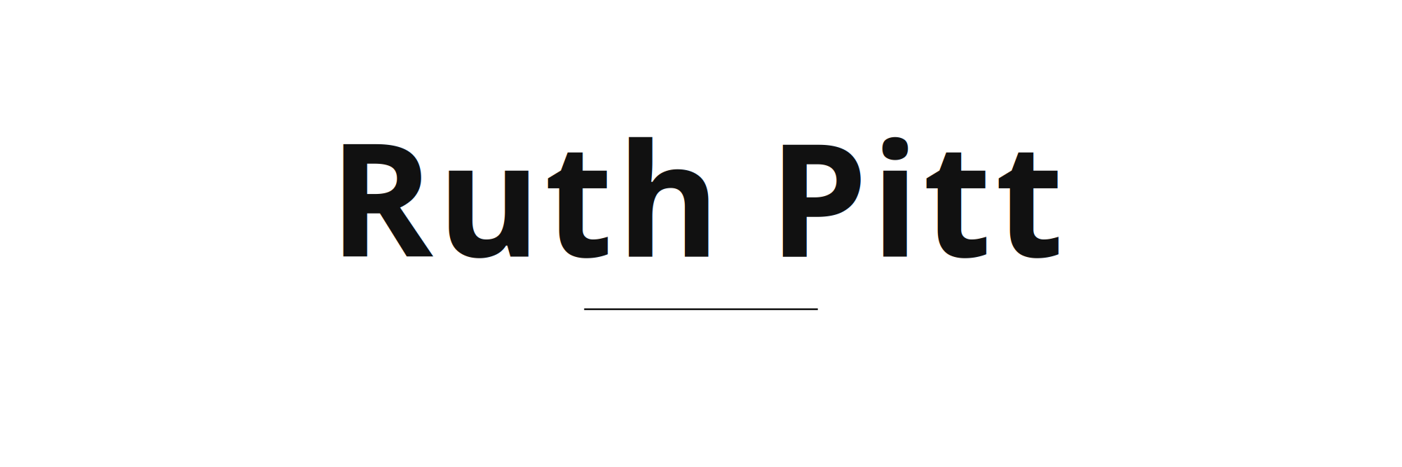 Ruth Pitt