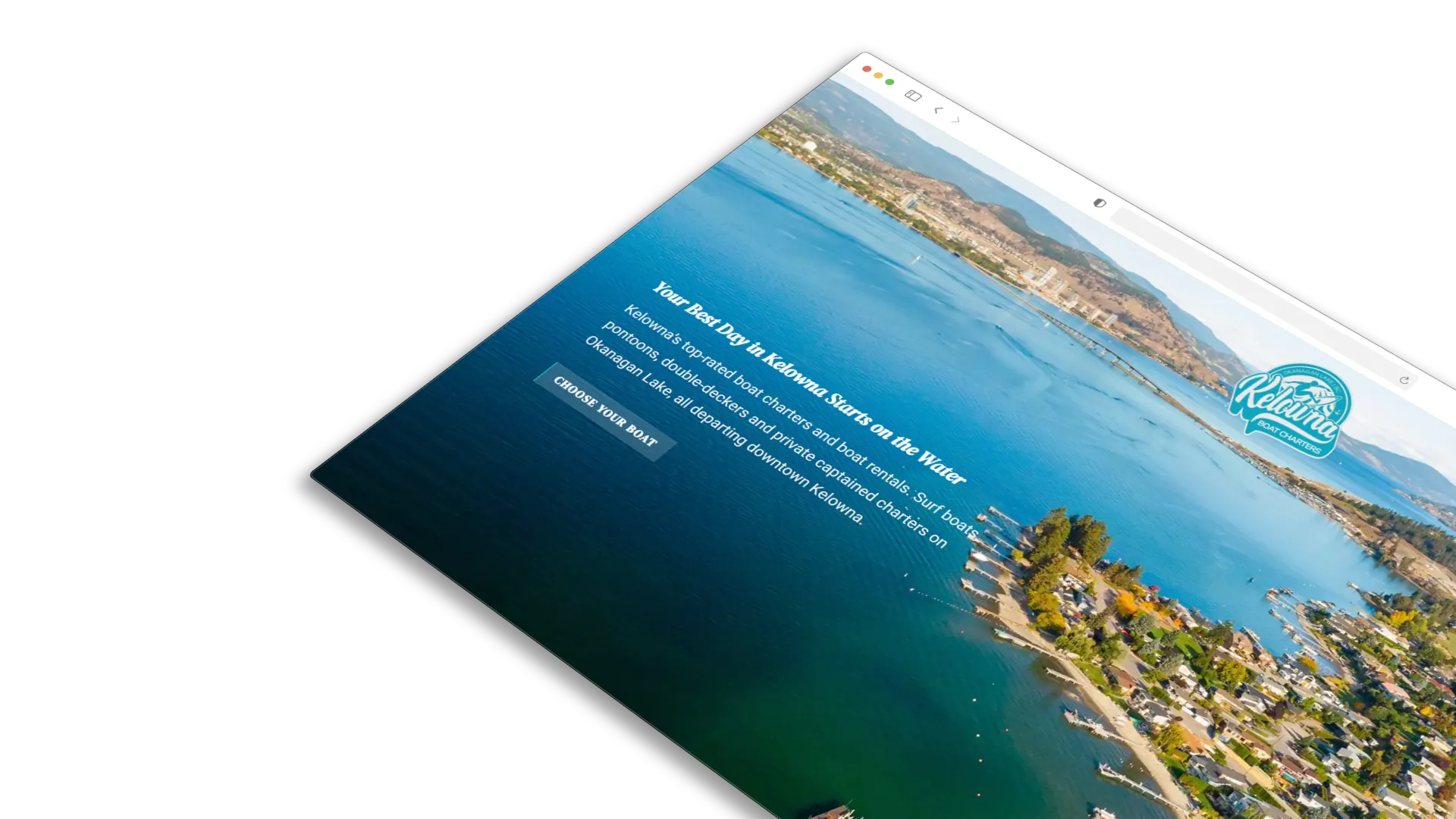Kelowna Boat Charters Background