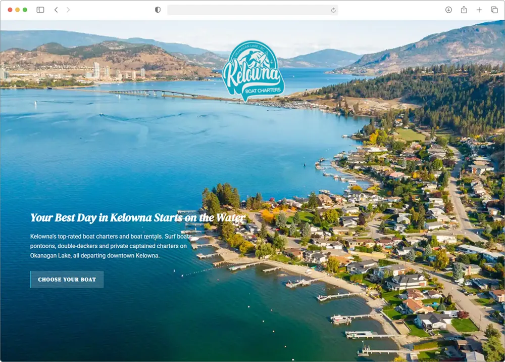 Kelowna Boat Charters Thumbnail