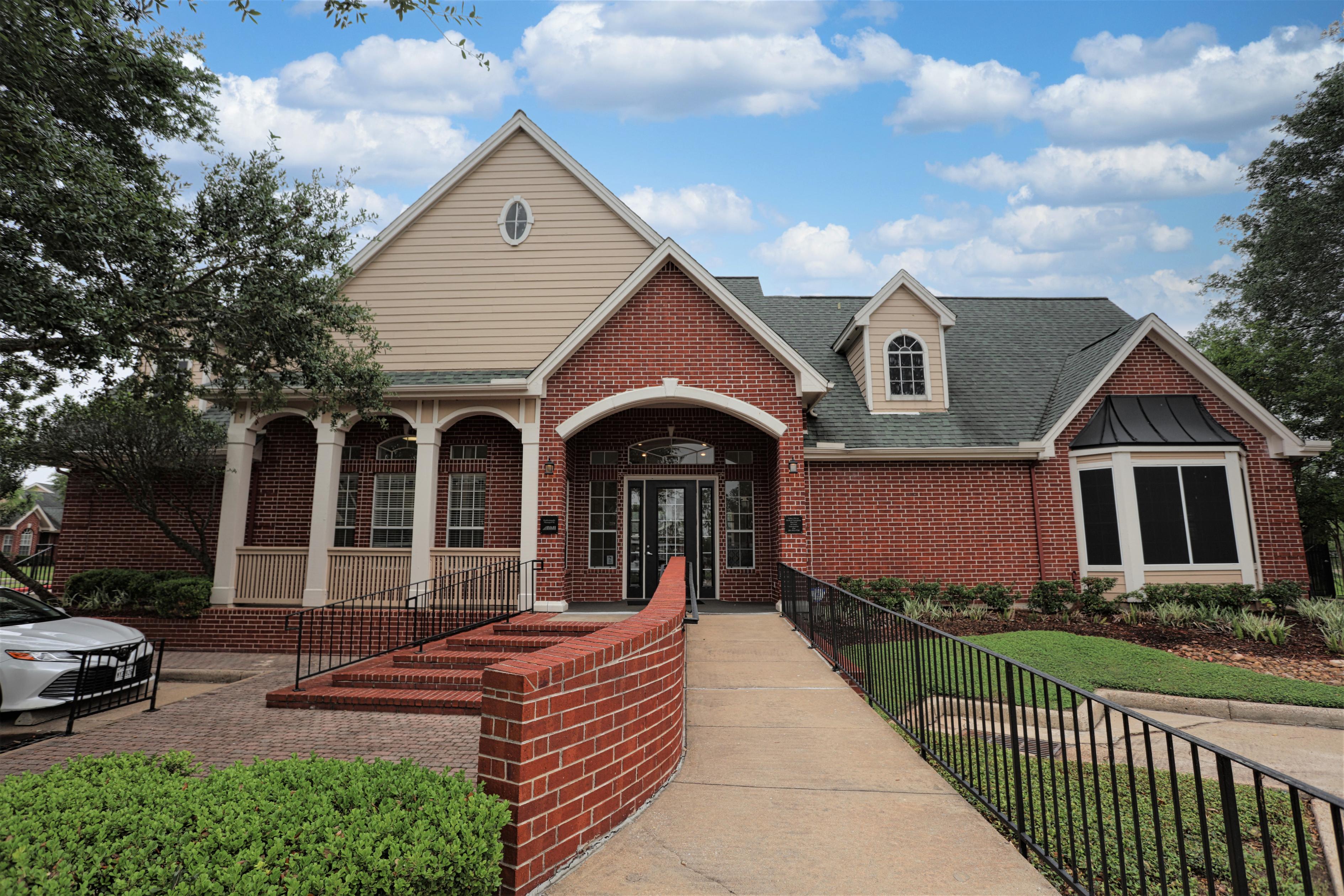 Exterior of community building