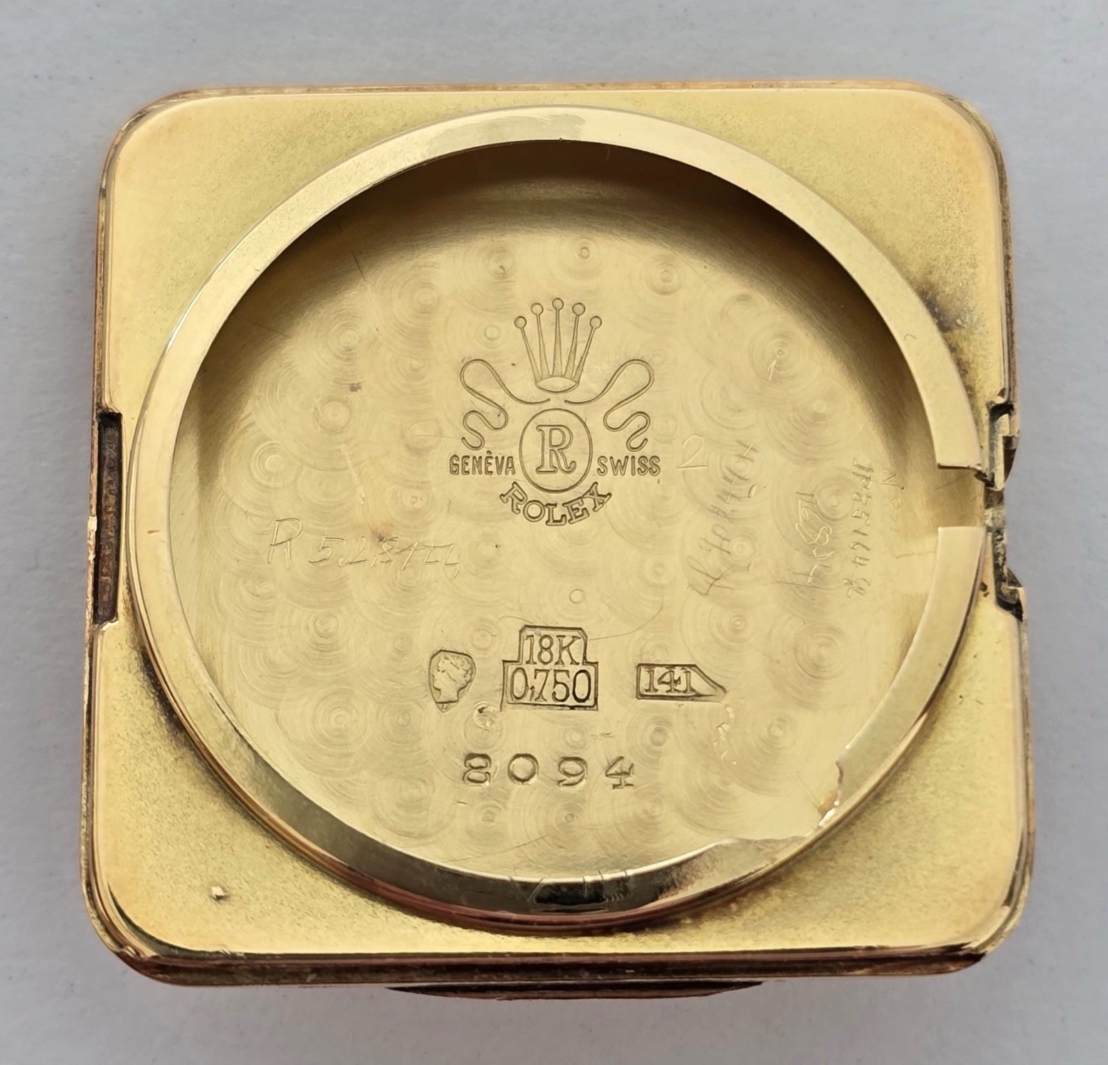 Rolex Ref. 8094, Gabus Frères case