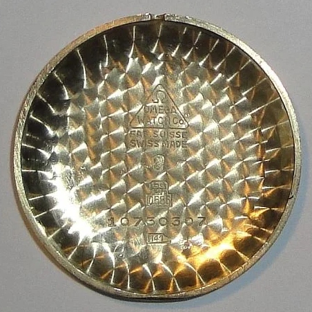 Omega caseback, Gabus Frères case, mark №141