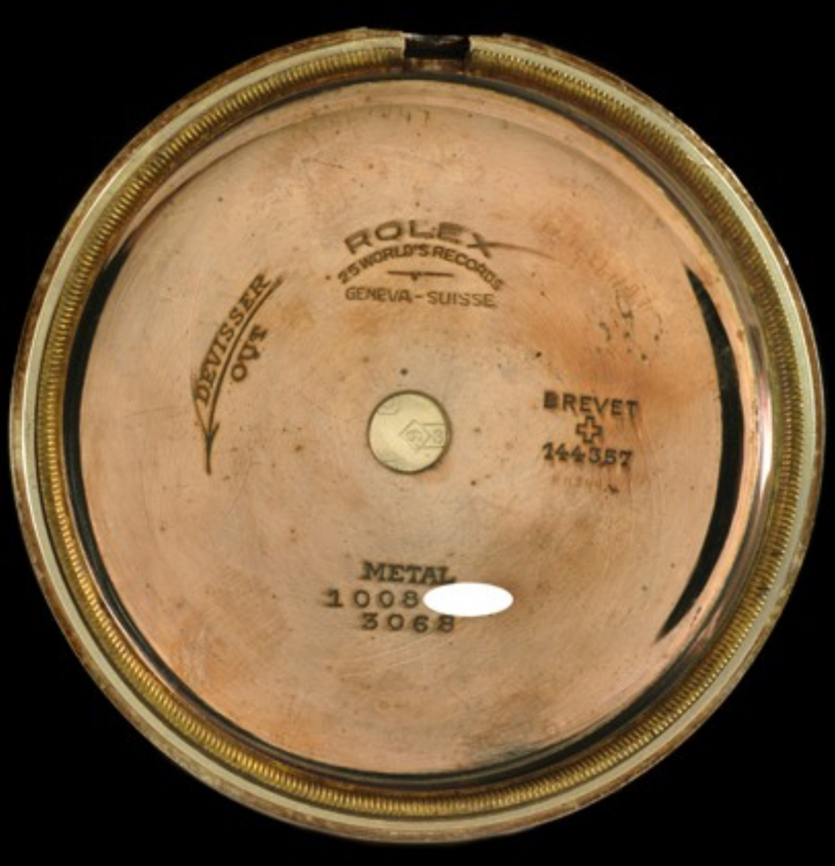 Rolex Ref. 3068 case