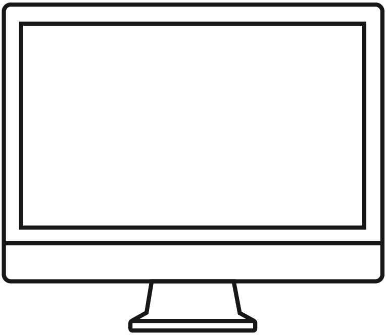Computer with web form