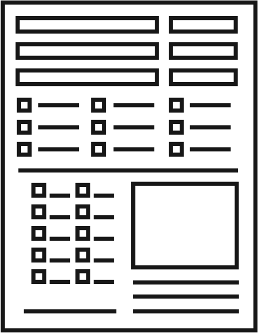 Test Requisition Form Icon