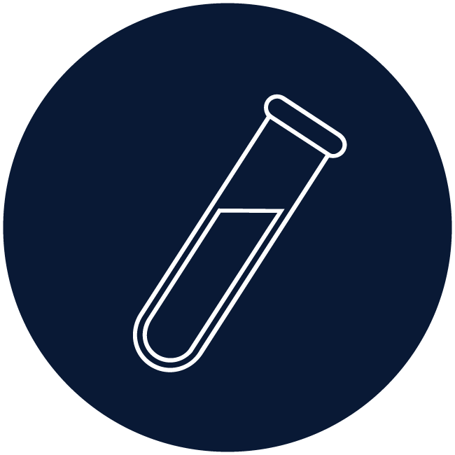 Blood vial icon