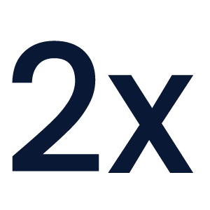 2x