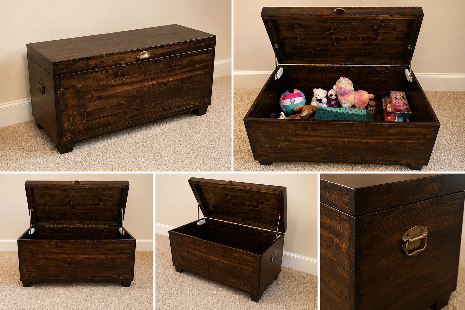 Custom toy chest project details