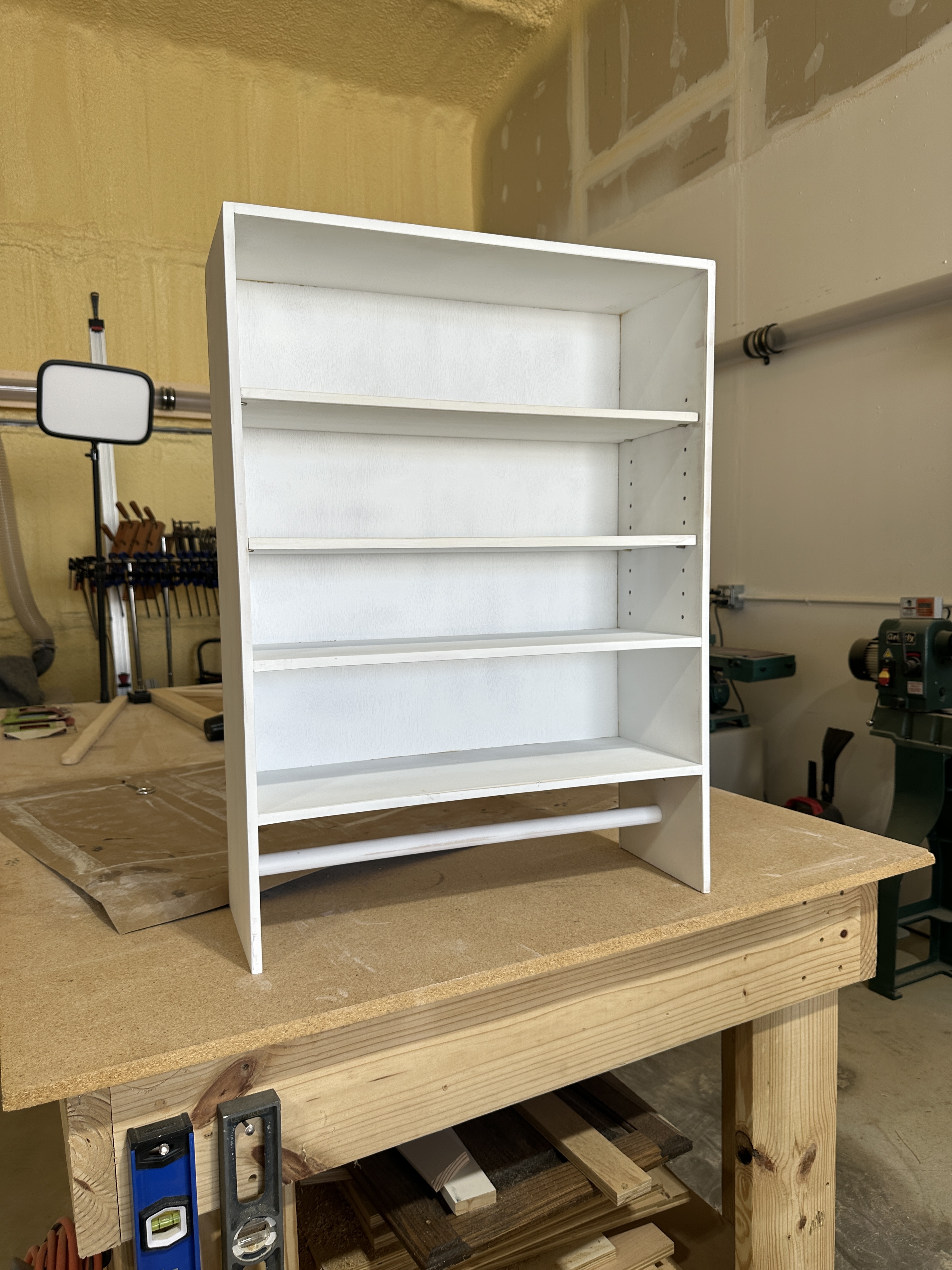 Custom shelving