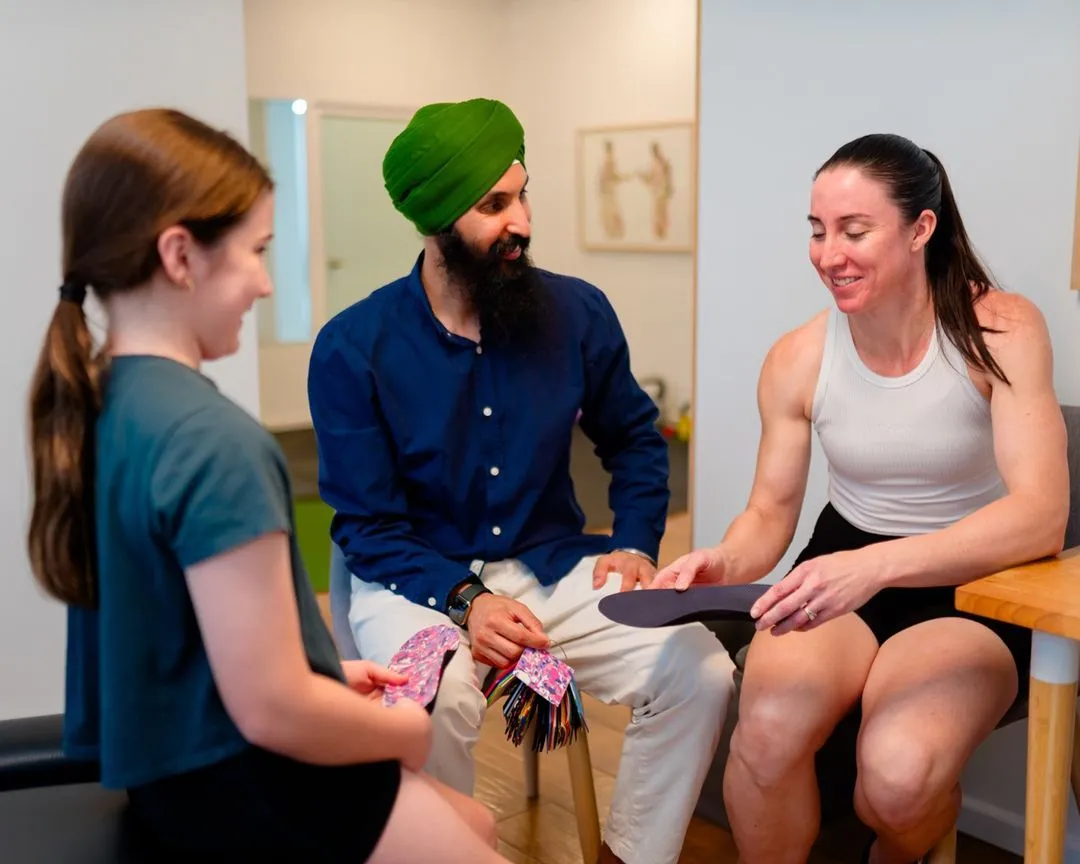 A health consultation at Back Space Chiropractic in Carlingford