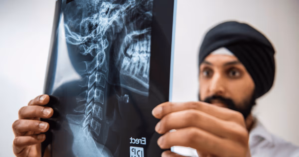 Dr Balraj Ougra at Back Space Chiropractic