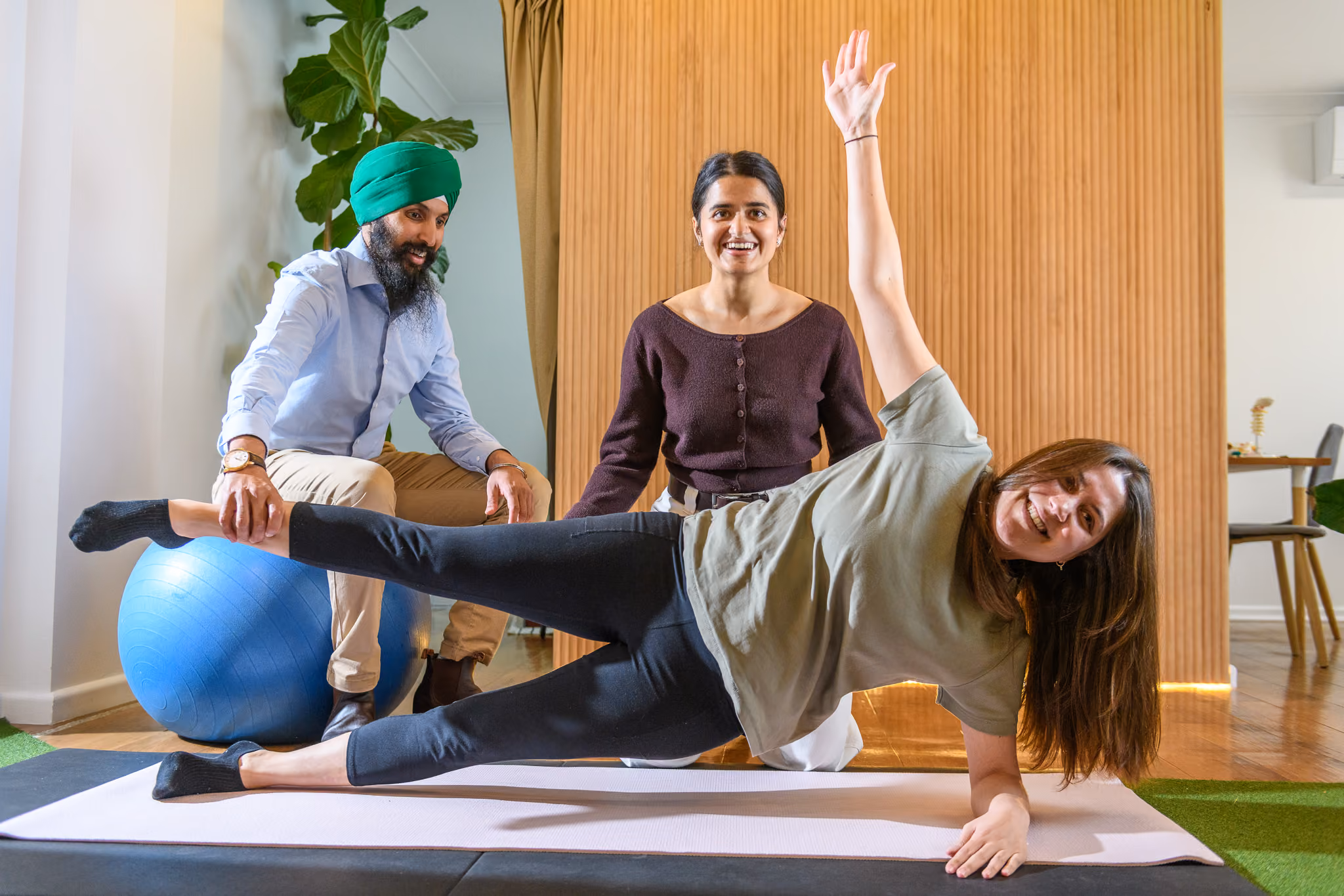 Movement assessment at Back Space Chiropractic