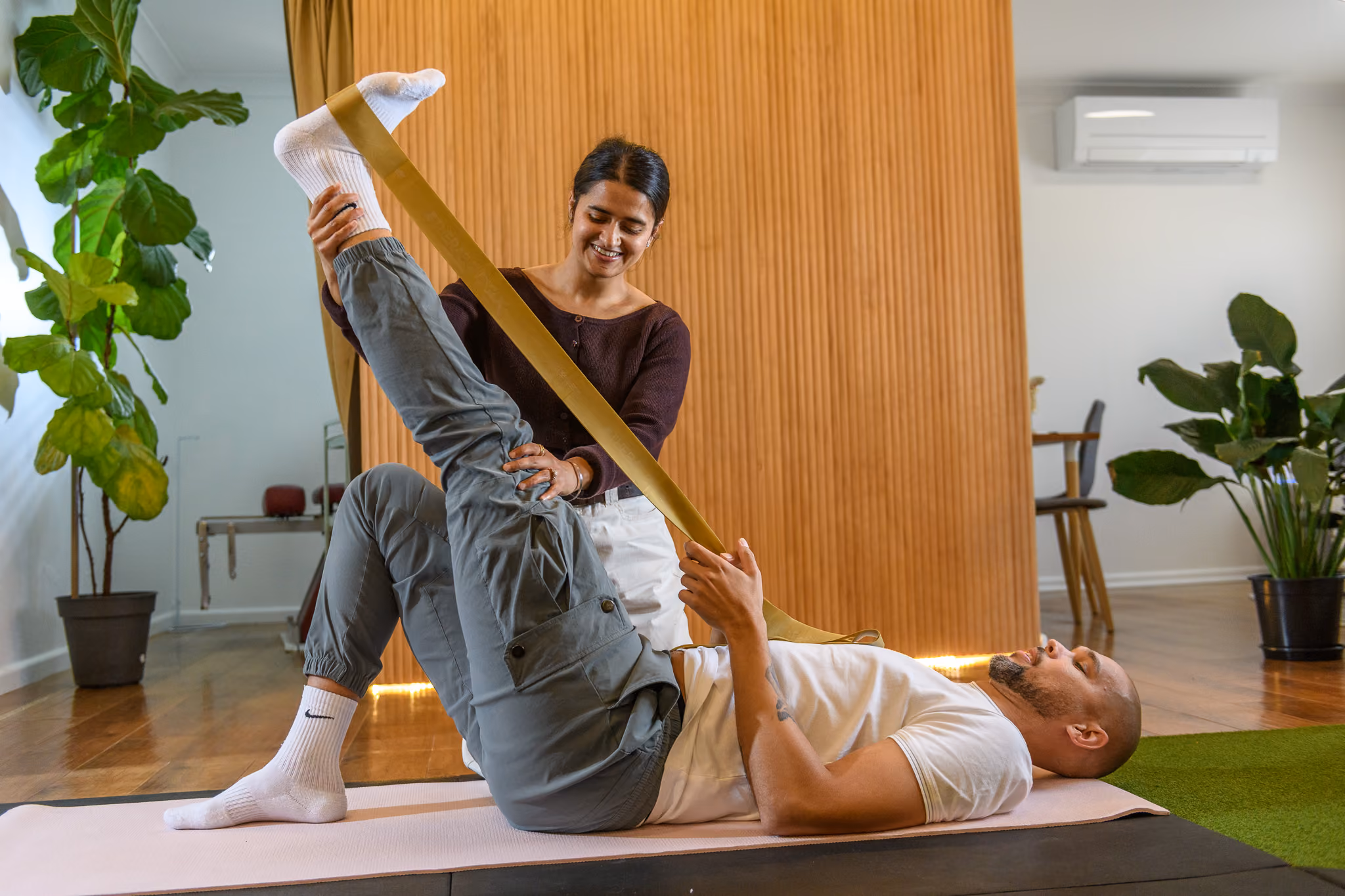 Movement and spinal range assessment at Back Space Chiropractic