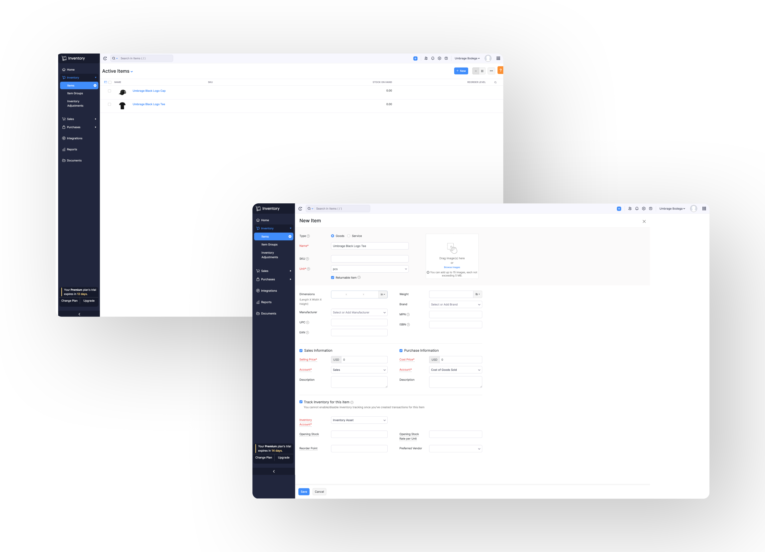 Competitor Analysis | Zoho Inventory