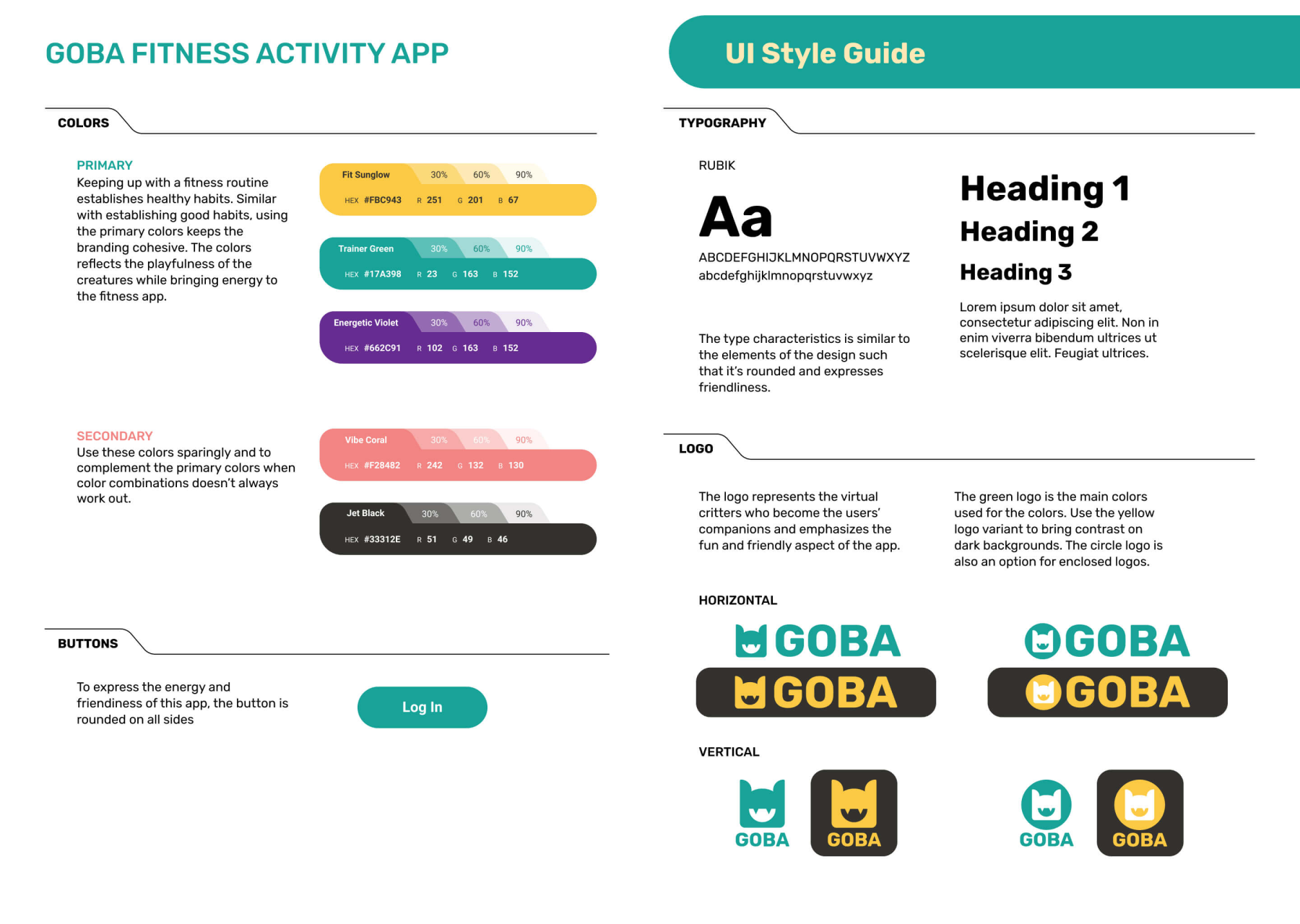OGBA UI Style Guide