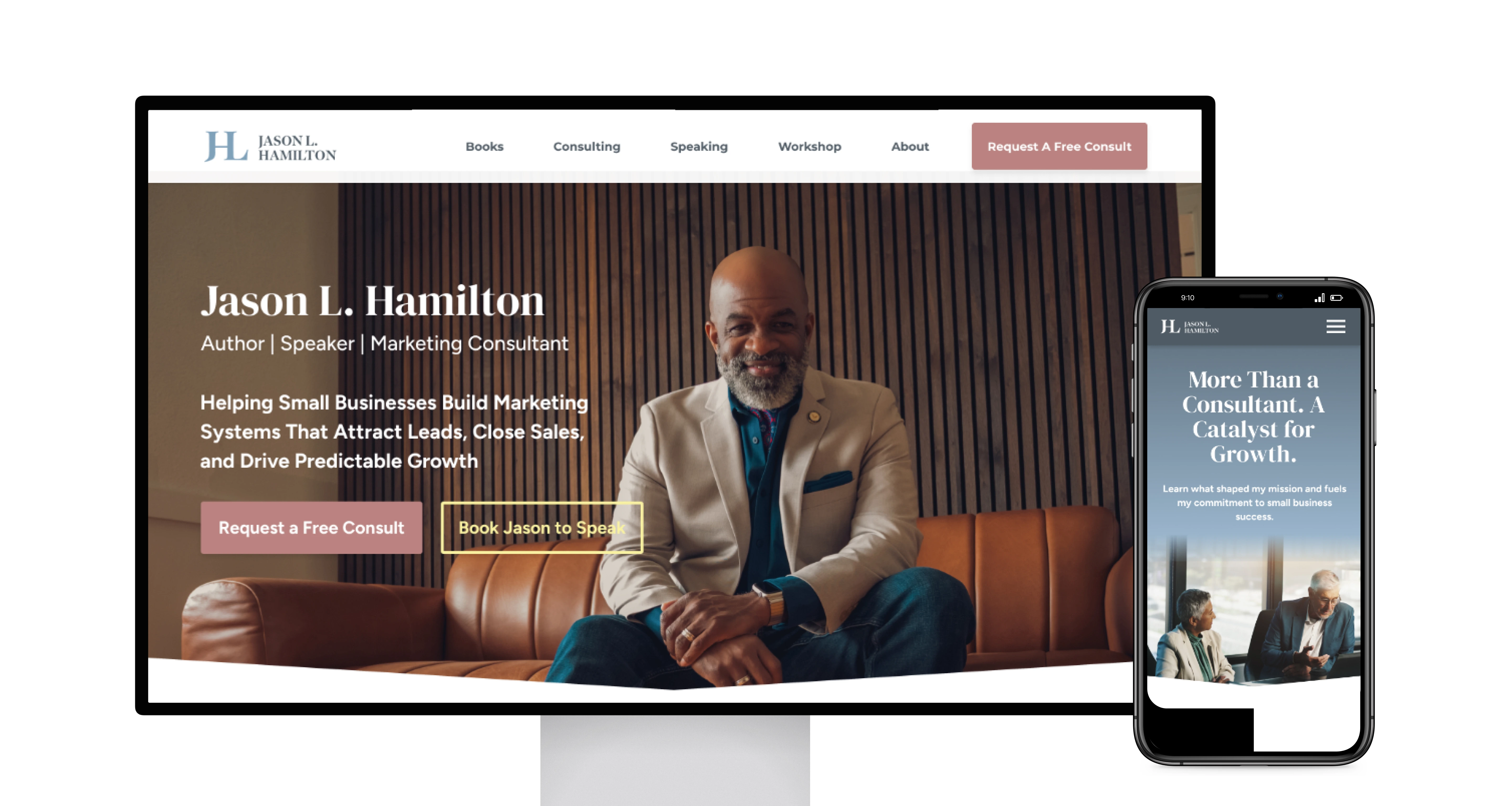 Jason L Hamilton Website