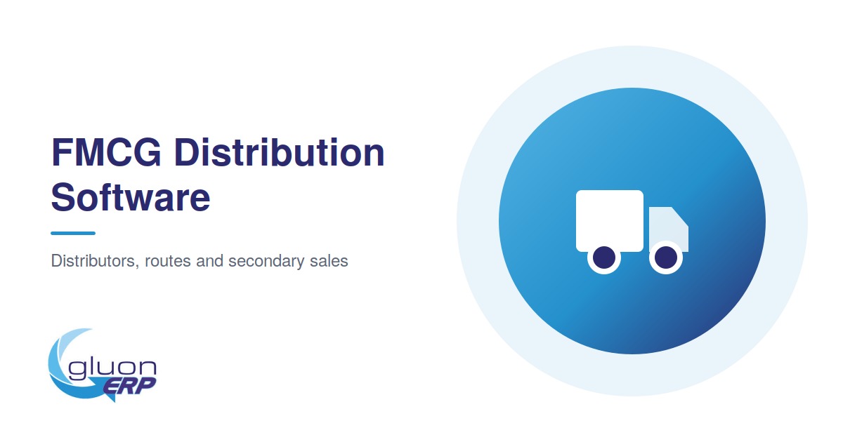 FMCG distribution software connecting orders, routes, schemes, claims, stock and finance.