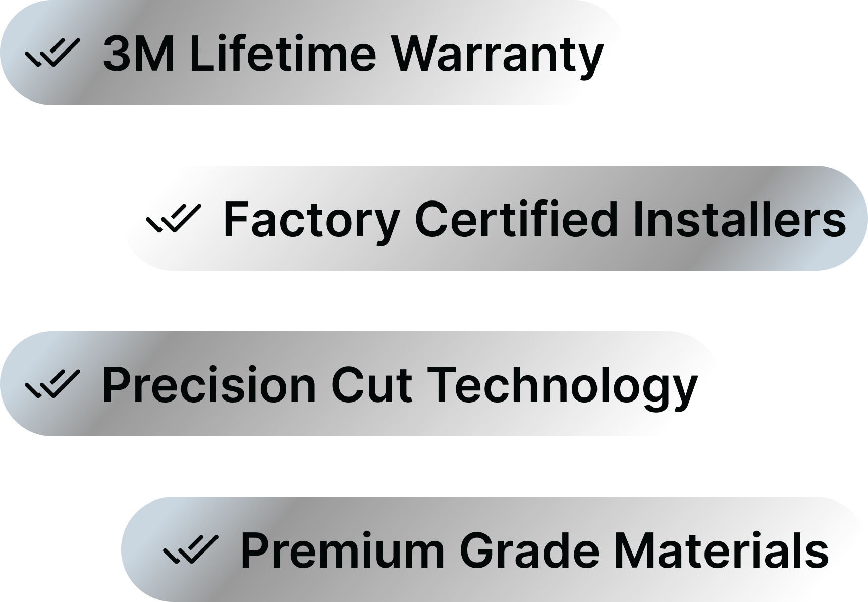 Authorized 3M Expert Service Center featuring National Lifetime Warranty – 3M vs Xpel Comparison.