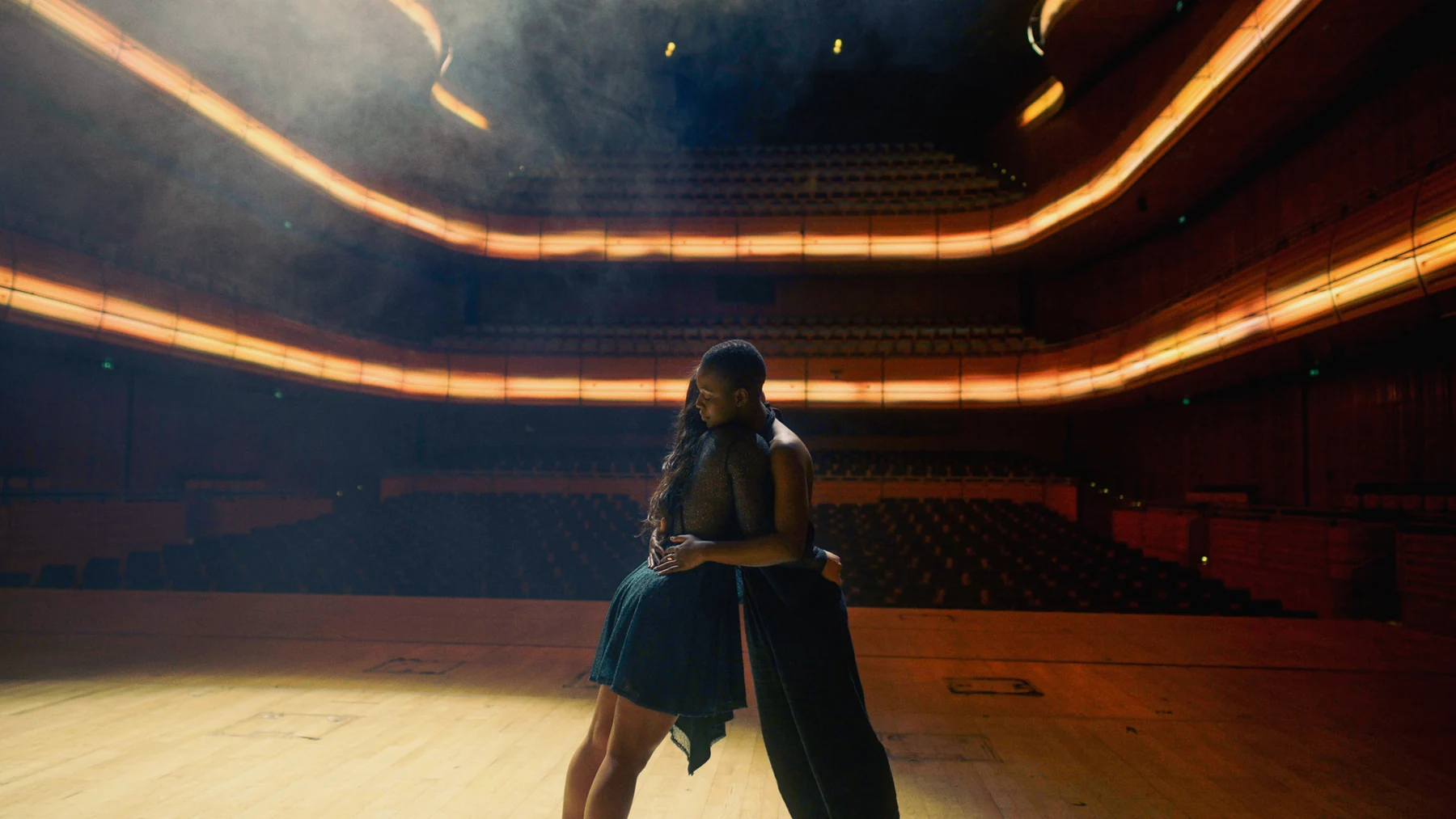 Silent Spaces — a performer in an empty concert hall