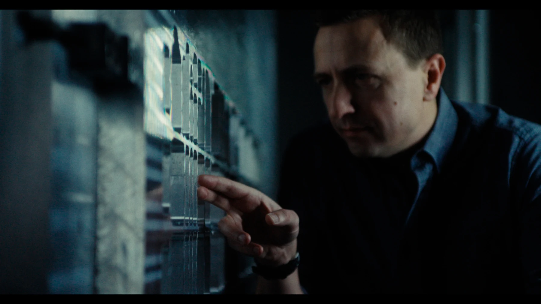 Indispensable — A scientist examines a component in a lab