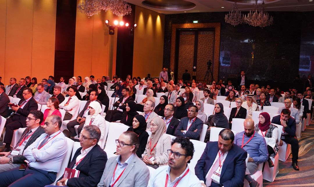 Plenary hall in session