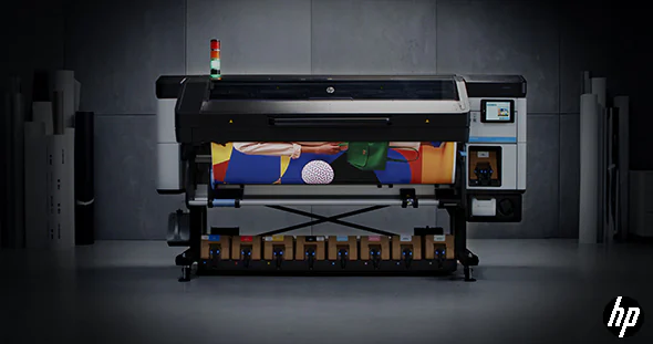 Imprimante grand format HP Latex 800W de l'atelier Techwrap