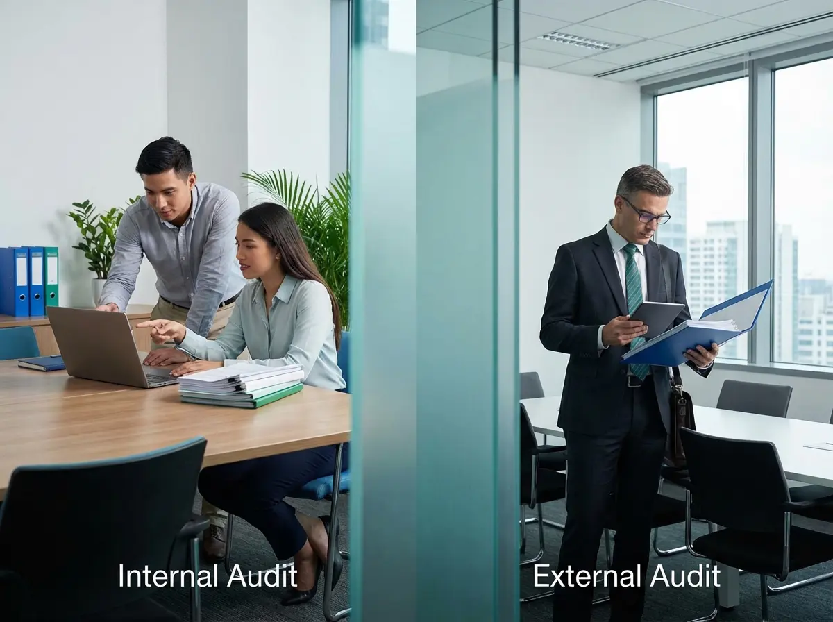 Internal vs. External Audits