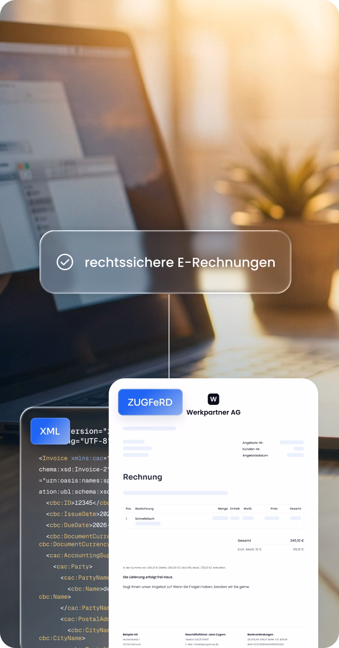 Prozessgrafik Rechnungen, Schritt 2