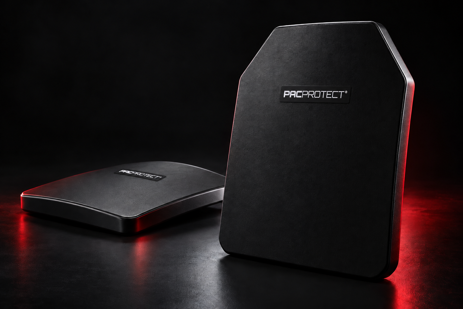 PACPROTECT branded hard armour plates