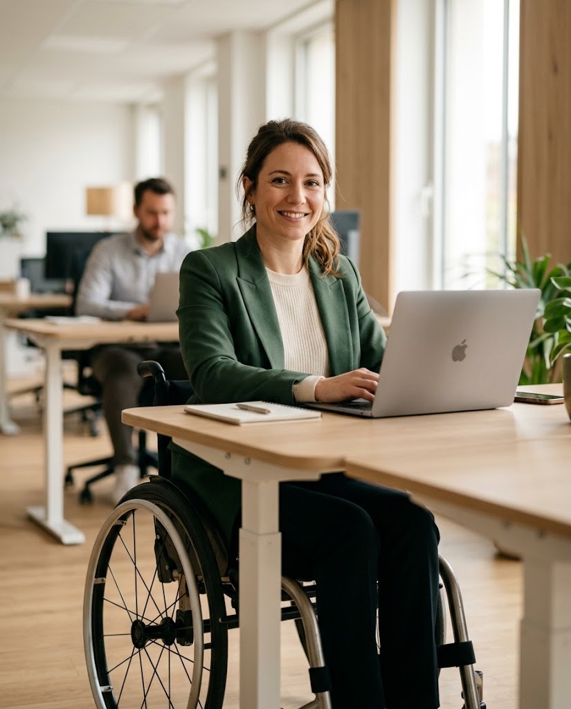 La solution Ma Bonne Fée permet d'informer les salariés sur la RQTH, ses bénéfices, et de les accompagner dans leurs démarches grâce à un Care Manager dédié qui les oriente vers les experts adaptés à leur situation (assistante sociale, éducateur spécialisé, psychologue...).