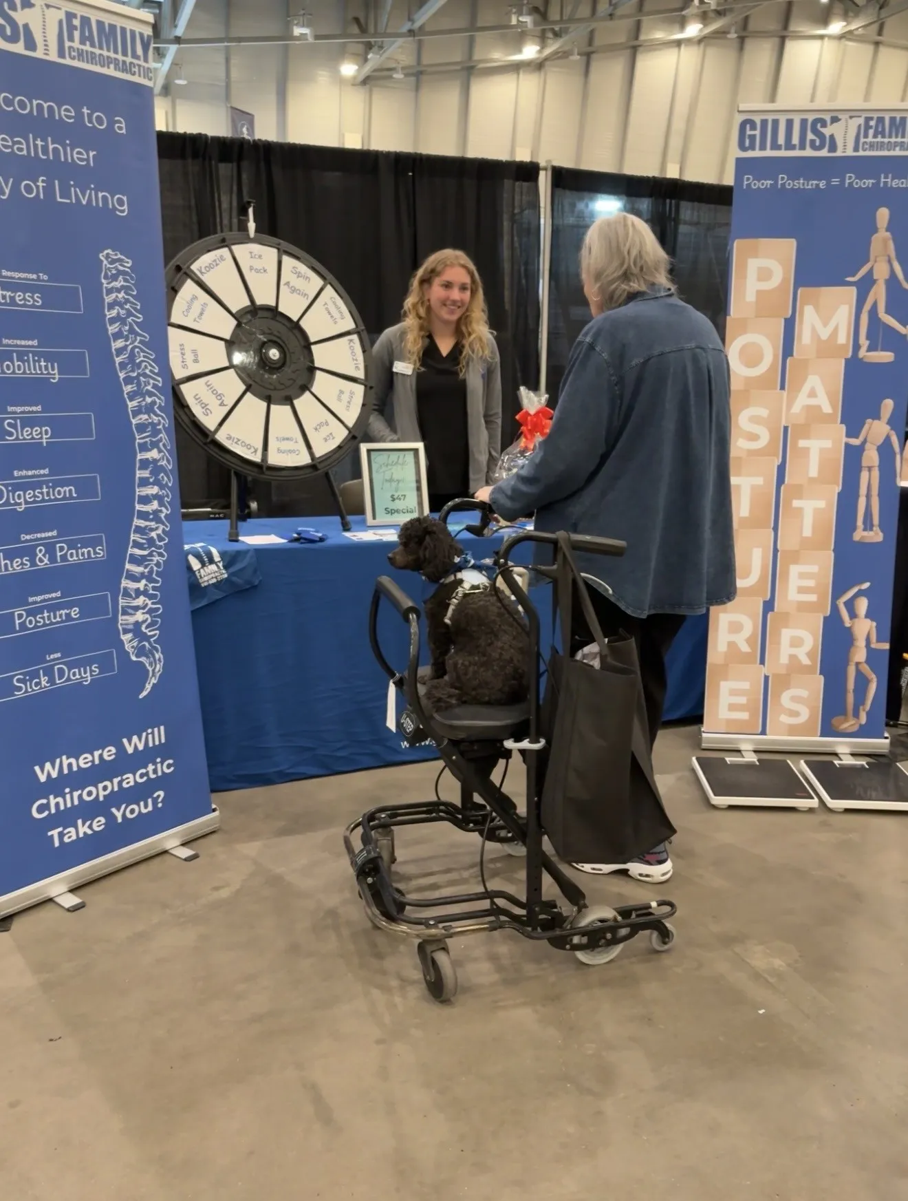 Gillis Family Chiropractic team at a Grand Rapids Riverbank event