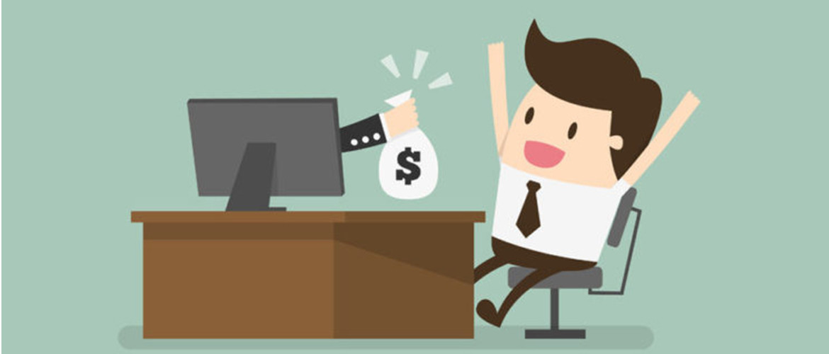 De machine die geld geeft
