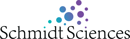 Schmidt Sciences logo with blue and purple circles above the text.