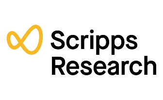 Scripps Research logo with a stylized yellow infinity symbol and black text.