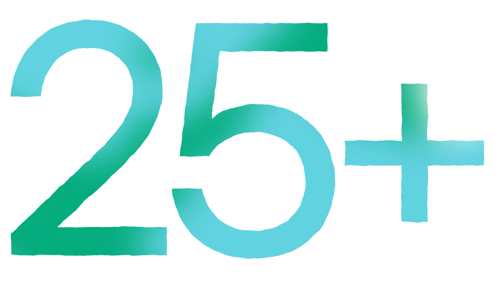 25+