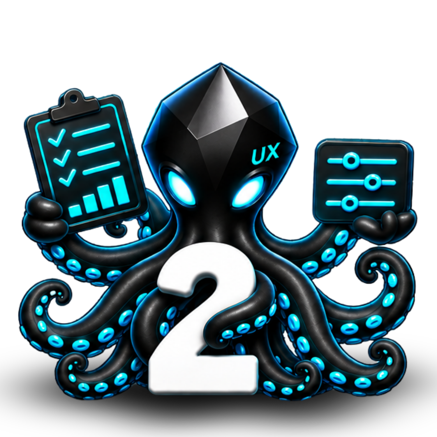 Pux holding a screw driver meant to optimise the website