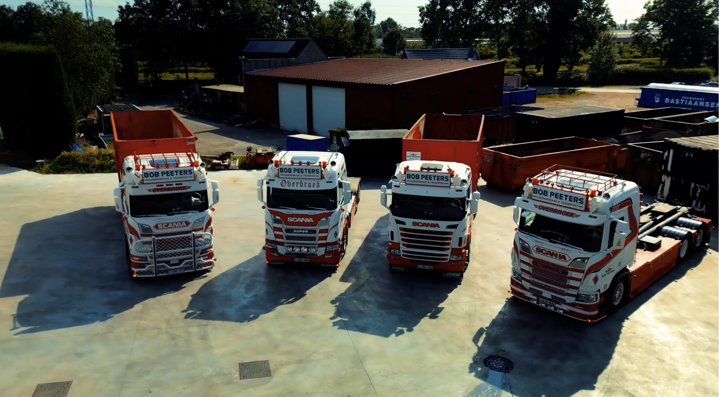 Containertransport Bob Peeters