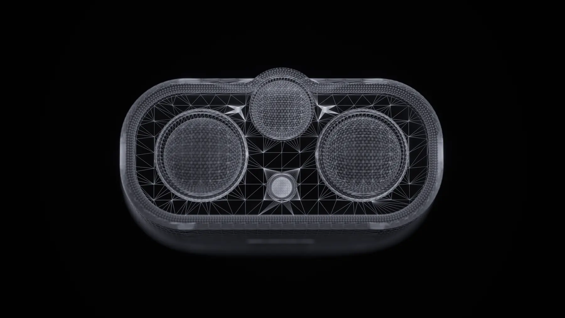 Wireframe view of the Bolt vision module