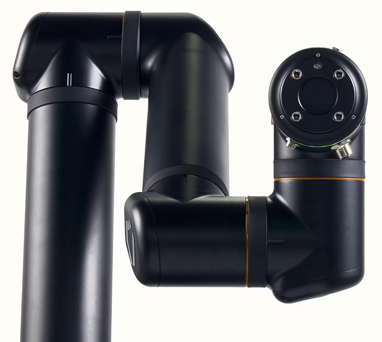Spark robot arm, close-up of the wrist and elbow joints