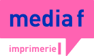 Logo media f imprimerie