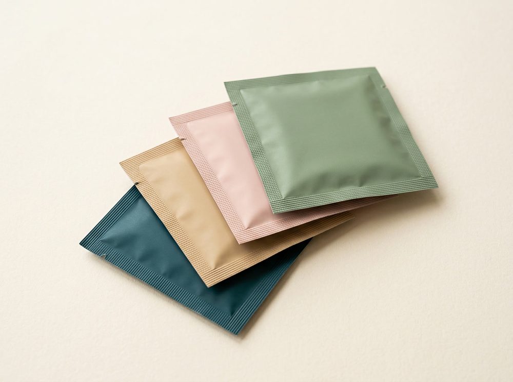 Flat supplement sachets