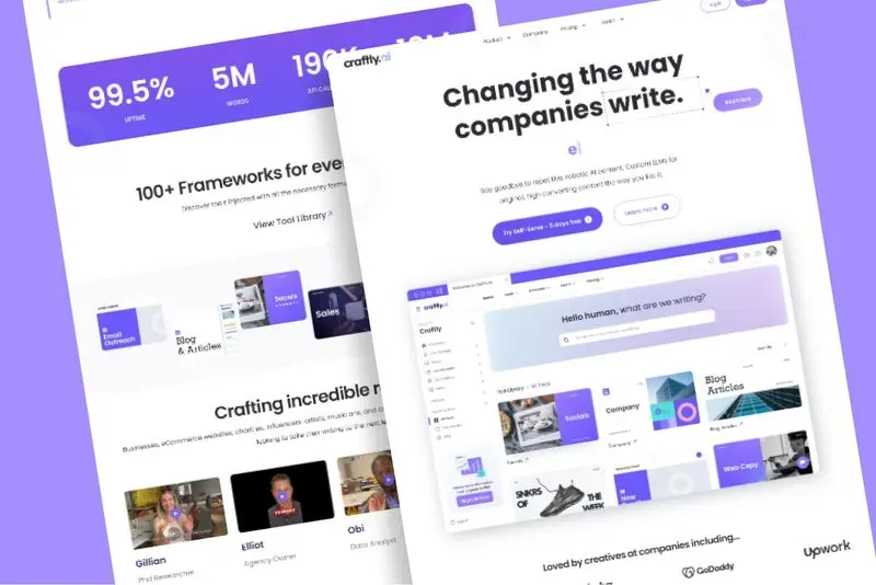 Craftly Webflow Website Design Thumbnail