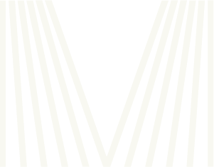 White converging lines forming a symmetrical 'M' shape.